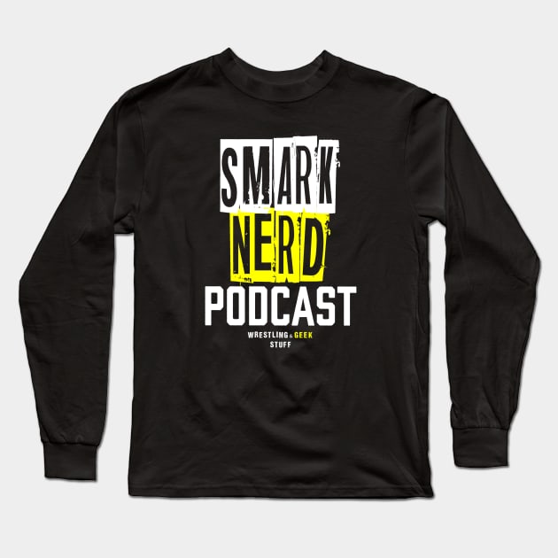 Smark Nerd Podcast Logo Long Sleeve T-Shirt by thehuskybarbu